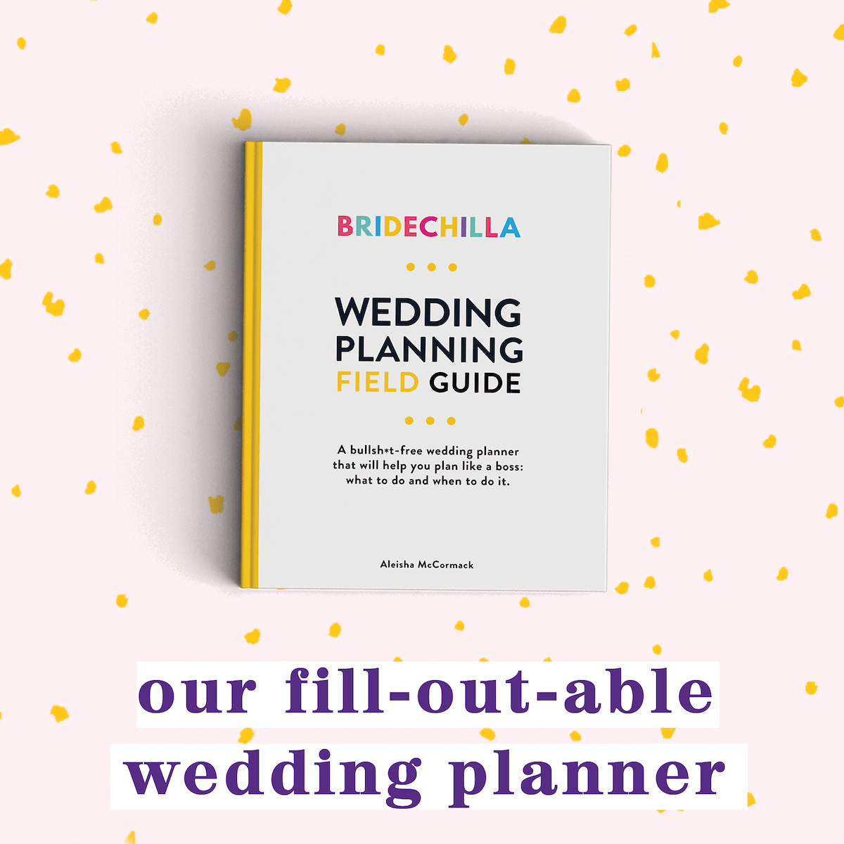 Bridechilla wedding planning field guide wedding planner